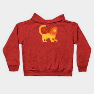 Toon Manticore Kids Hoodie